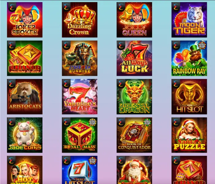 หน้ารวมเกมสล็อตยอดฮิต