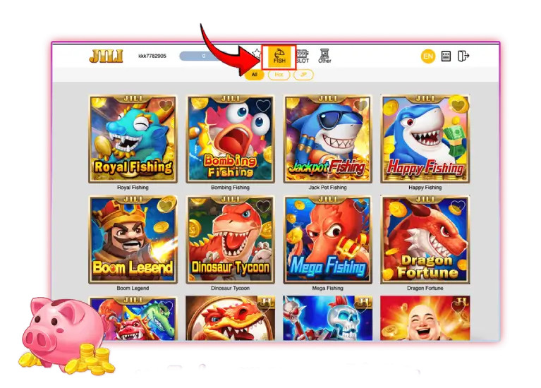 เกมยิงปลา Jili Slot สนุกไม่แพ้กัน ยิงกระจุย โบนัสกระจาย