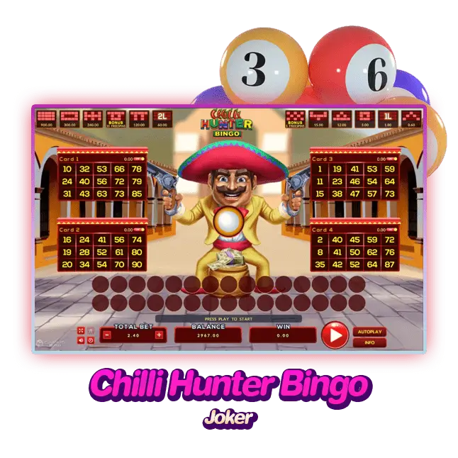 สล็อต Chilli Hunter Bingo
