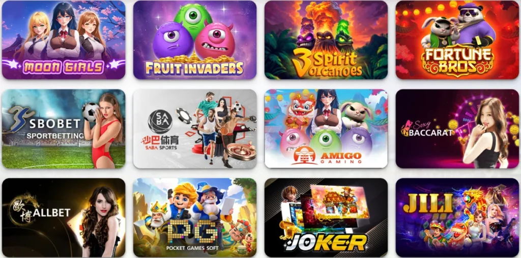 เกมยอดนิยมจาก Kickoffbet