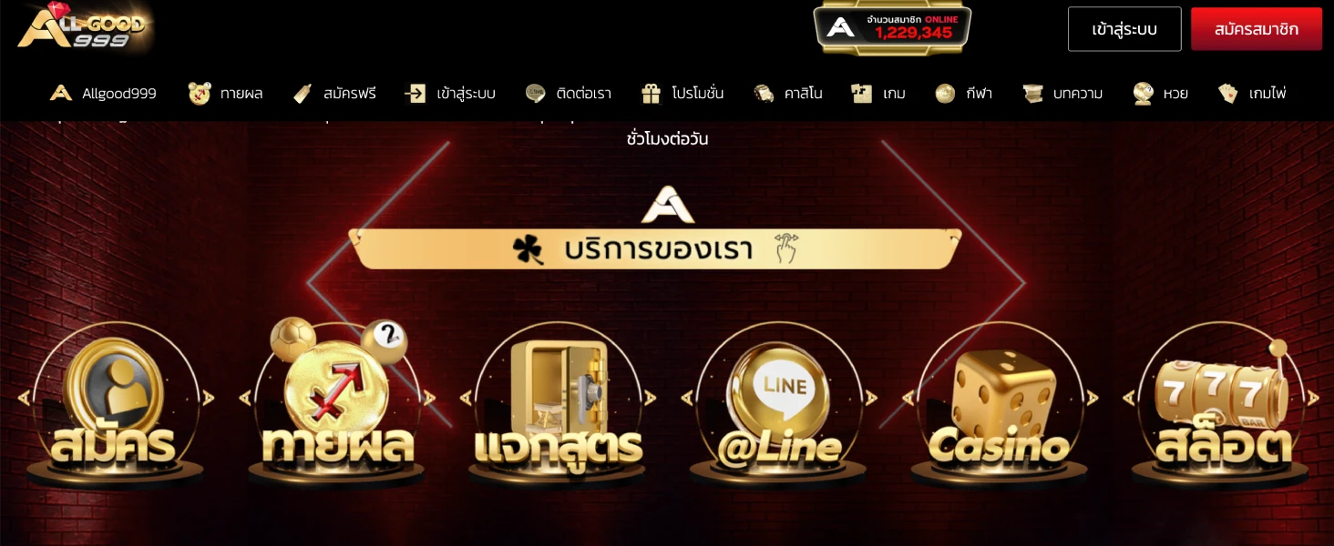 บริการของเรา Allgood999