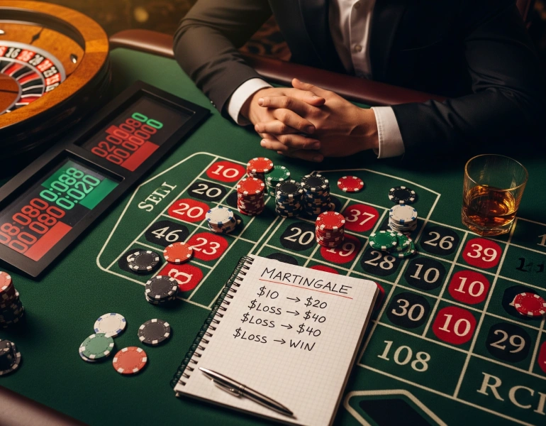 สูตรเดินเงิน Martingale