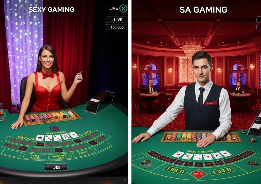 บาคาร่าสด Sexy vs sa