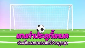 หน้าปกแทงทำประตูทั้งหมด